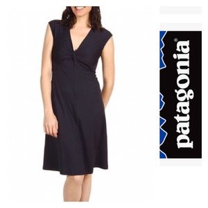 Patagonia Bandha Black Dress Moisture Wicking Fabric